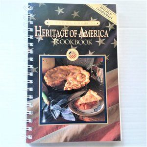 Cookbook Heritage of America Spiral Better Homes and Gardens 1993 Recipes VTG